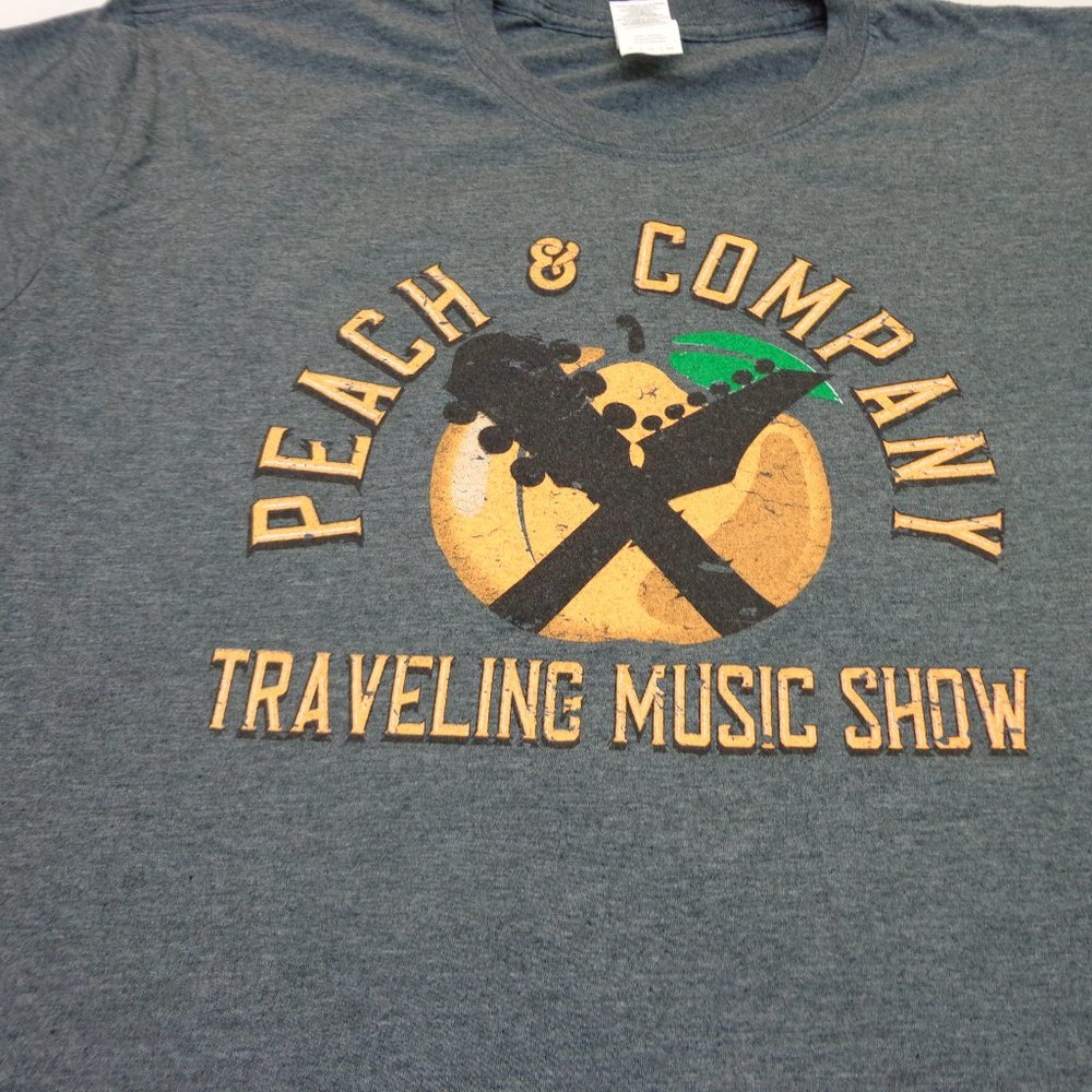 Peach & Company 2018  Traveling Music Show T Shirt  Size XL  W5